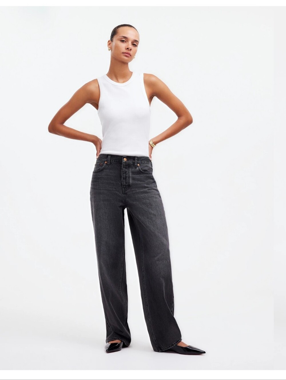 Madewell Low Slung Baggy Jeans